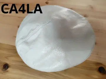 CA4LA 카시라 가죽 베레모 모자