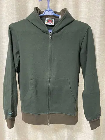 BARBARIAN 바바리안 집업 후드티 카키 S 사이즈