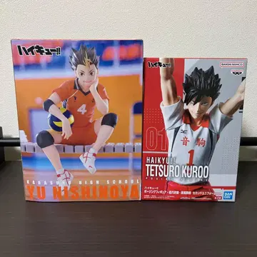 하이큐!! 쿠로오 테츠로 니시노야 유우 피규어