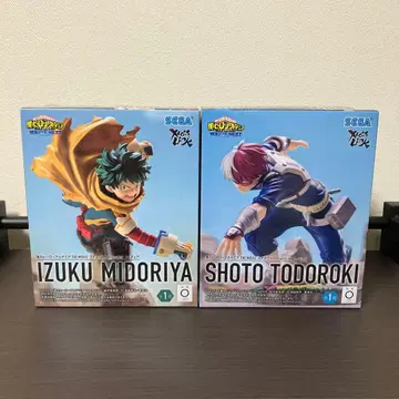 나의 히어로 아카데미아 미도리야 이즈쿠 토도로키 쇼토 피규어 2체 세트
