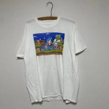 00s 소닉 더 헤지혹 게임 티셔츠 Tee