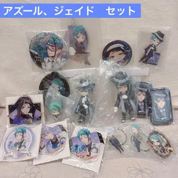 아즐 제이드 세트 피규어 아크릴 스탠드 트위스테