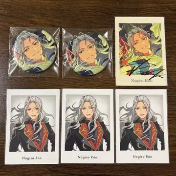 앙스타 10주년 란 나기사 캔뱃지 파샤츠