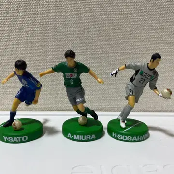 축구 선수 피규어 세트 Y 사토 유키히코 미우라 아츠히로 소가하타 준
