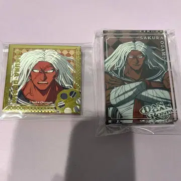 단간론파 전시회 아크릴 블록 오오가미 사쿠라 희로애락 아크릴 배지