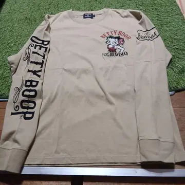 BRAVE-MAN 긴팔 티셔츠 베티 붑