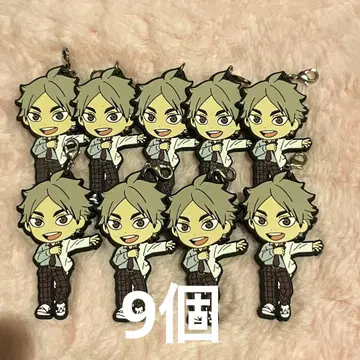 하이큐 시라토리자와 세미 에이타 큥캐릭터 러버 마스코트