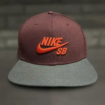 Nike SB 버건디 그레이 캡