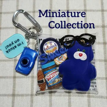 가챠 파우치 mojojojo Nikon 메지루시 액세서리 블루 가챠