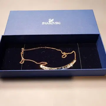 Swarovski 골드 크리스탈 목걸이