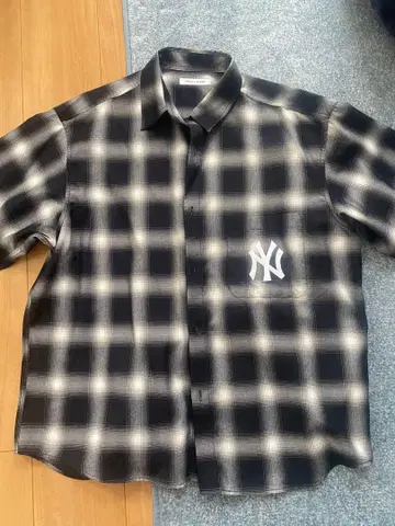 FREAK'S STORE MLB 체크 무늬 셔츠