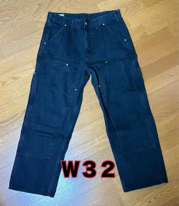 ZARA 더블니 페인터 팬츠 블랙 W32