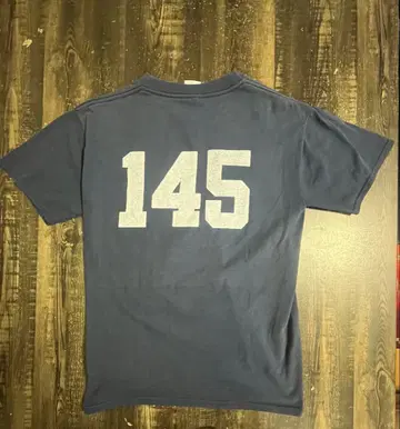 JERZEES 네이비 T셔츠 뒷면 145 프린트