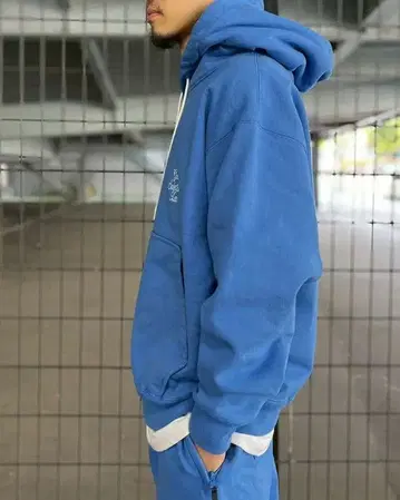 GOD SELECTION XXX / HOODIE 후드 후드티 블루 M