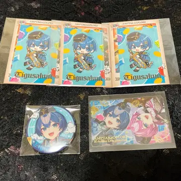 AMPTAK 치구사 군 포토 카드 캔뱃지