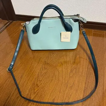 MACARONIC STYLE 숄더백 라이트 그린