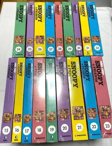 [ 미개봉 ] 데아고스티니 스누피 & 프렌즈 15~32호 18권