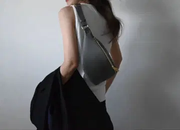 치이 백 힙색 그레이