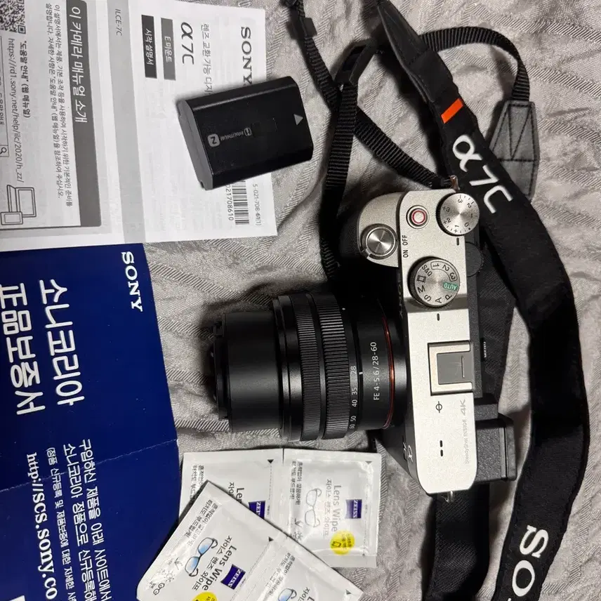 [6863컷] 소니 a7c 실버+ fe 28-60mm렌즈