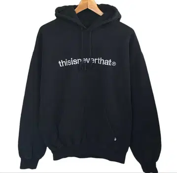 thisisneverthat 블랙 후드티 L