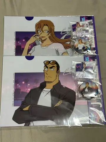 명탐정 코난 SEGA 럭키 쿠지 하기와라 치하야 & 요코미조 시게토 세트