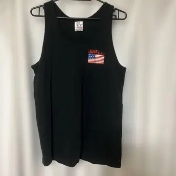 LAGOON U.S.A. 블랙 탱크탑 빈티지