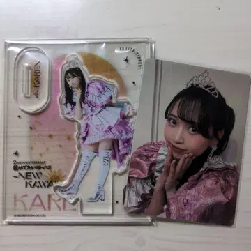 마츠모토 카렌 무도관 트레이딩 카드 아크릴 스탠드 세트