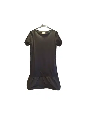 MONCLER 블랙 반팔 원피스