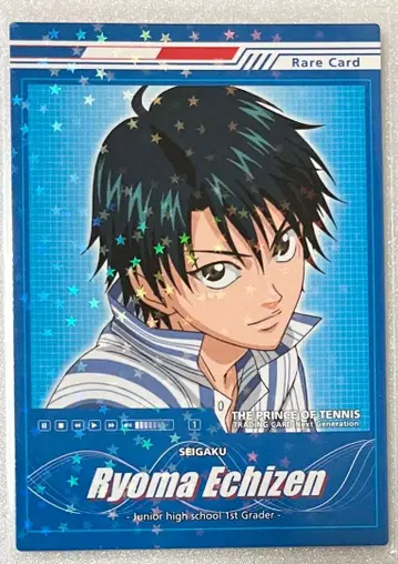 테니스의 왕자님 트레이딩 카드 에치젠 료마