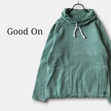 굿온 Good On 롤넥 맨투맨 USA 코튼 빈티지 라이크