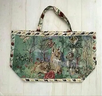 새상품 나탈리 레지 바스켓 사이즈 마켓 백 밤비 사슴