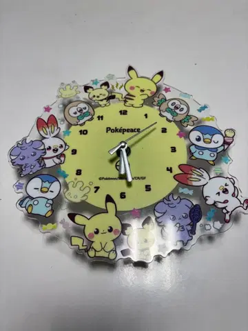 포켓몬 캐릭터 쿼츠 시계