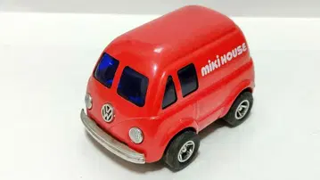 미키하우스 폭스바겐 버스 빨간색
