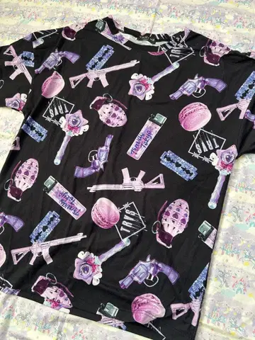 TRAVAS TOKYO 빅 실루엣 T셔츠