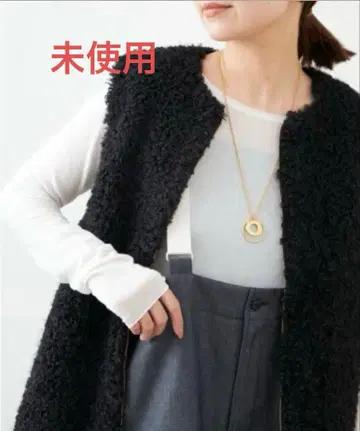 [ 미사용 택 포함 ] IENA 리오셀 코튼 시어 롱 T셔츠