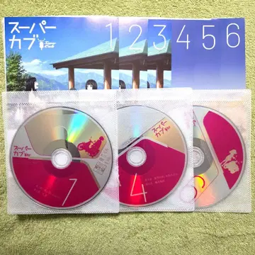 애니메이션 슈퍼커브 DVD 전 6권 세트 렌탈 중고