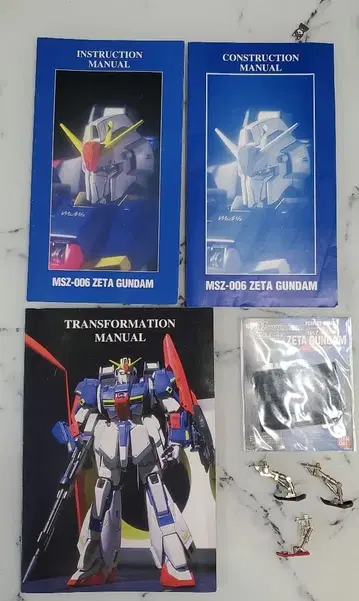 퍼펙트 그레이드 제타 건담 초회 설명서 무비전 카드