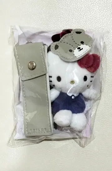 HELLO KITTY x BRILMY 거울 포함 립 참 베이지