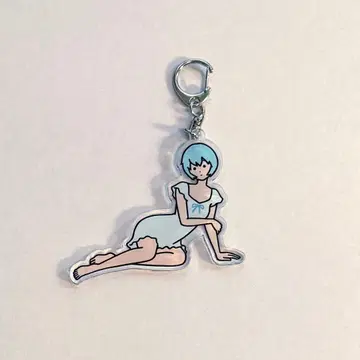 에반게리온 도큐 가부키초 타워 호텔 아크릴 키링 아야나미 레이