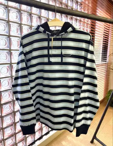 보더 후드티 라이트 블루 afb