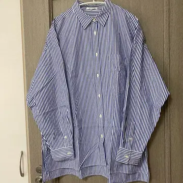 PLST 플라스테 코튼 스트라이프 셔츠 사이즈 M