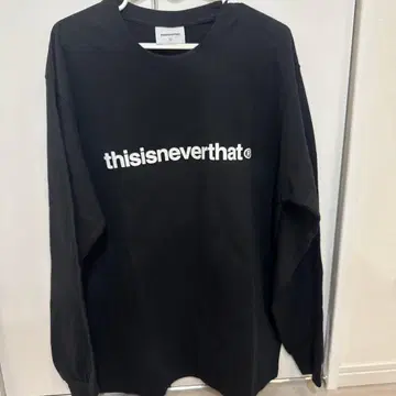 thisisneverthat 블랙 L 사이즈 티셔츠