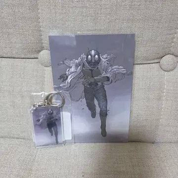 잡 마에다 마사히로 전 신가면라이더 엽서 아크릴 키링