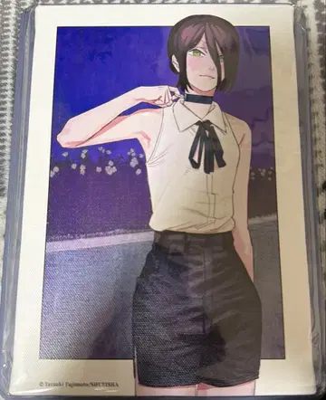 체인소 맨 JCS 한정판 레제 풀컬러 아트보드 덤 포함