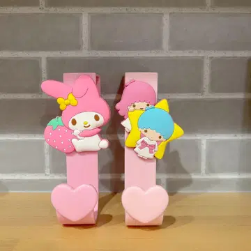 [ 헤이세이 레트로 ] 산리오 폴 후크 2개 세트 마이멜로디 & 키키라라