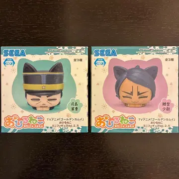 골든 카무이 츠키시마 중사 코이토 소위 낮잠 피규어 세트