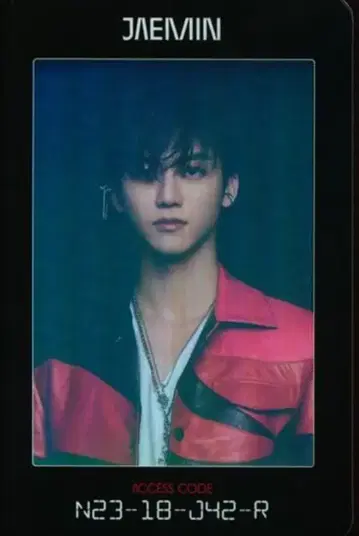 NCT2020 RESONANCE Pt.2 JAEMIN 액세스 카드