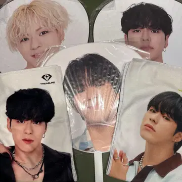 TREASURE 재혁 부채 트레이딩 카드 아크릴 스탠드 세트