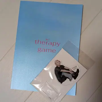 무대 테라피 게임 팜플렛 아크릴 스탠드 미나토 NAOYA 세트