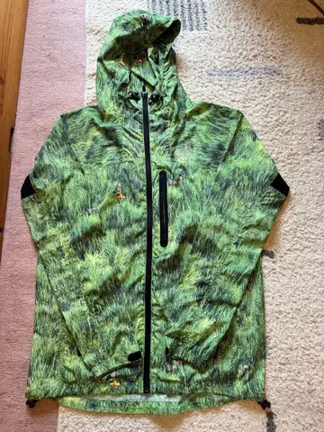 go slow caravan 잔디밭 풀 무늬 자켓 사이즈 4